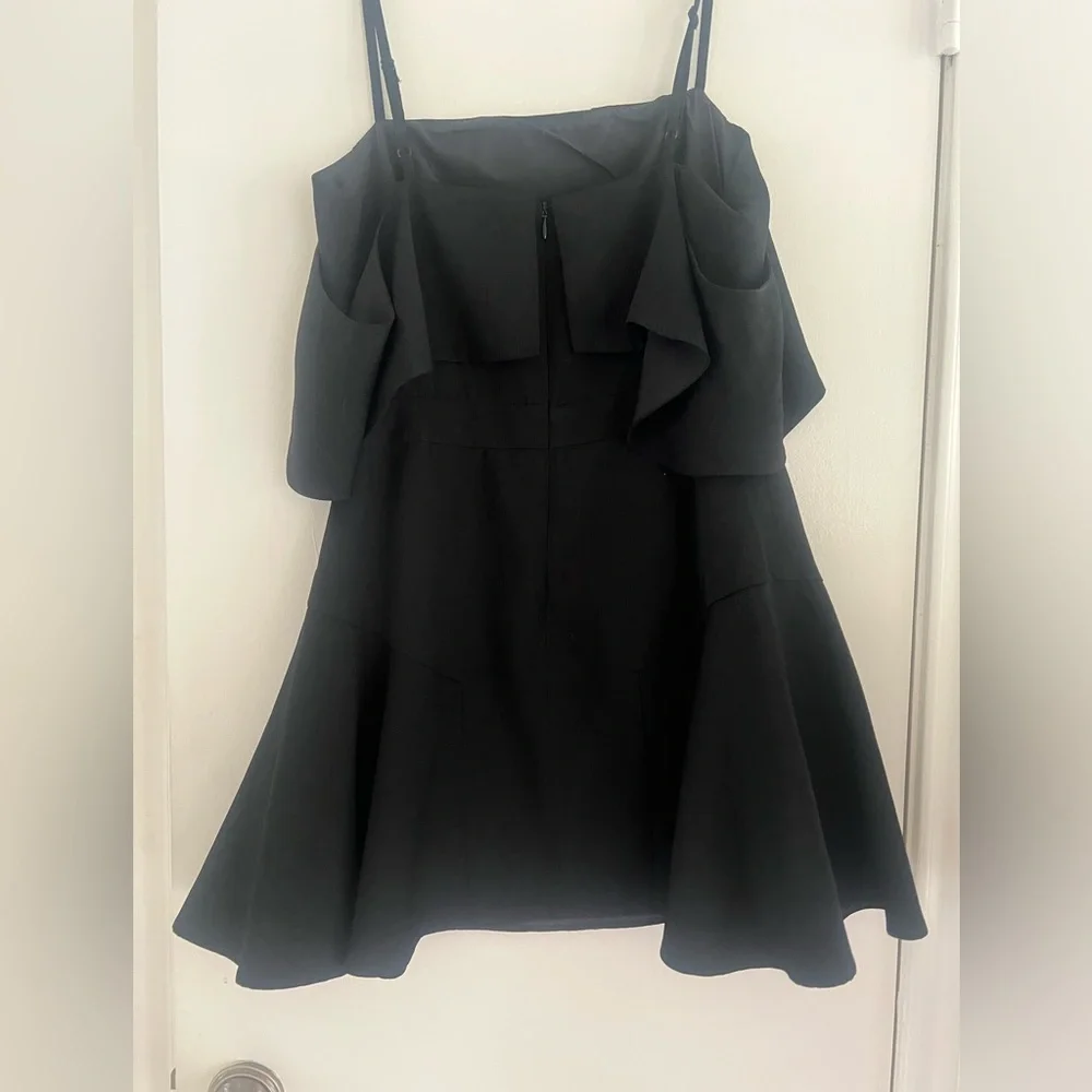 C/Meo Collective Compose Short Sleeve Mini Dress in Black M - Picture 4 of 5